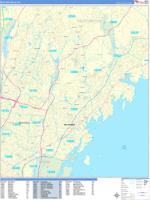 New Rochelle Wall Map